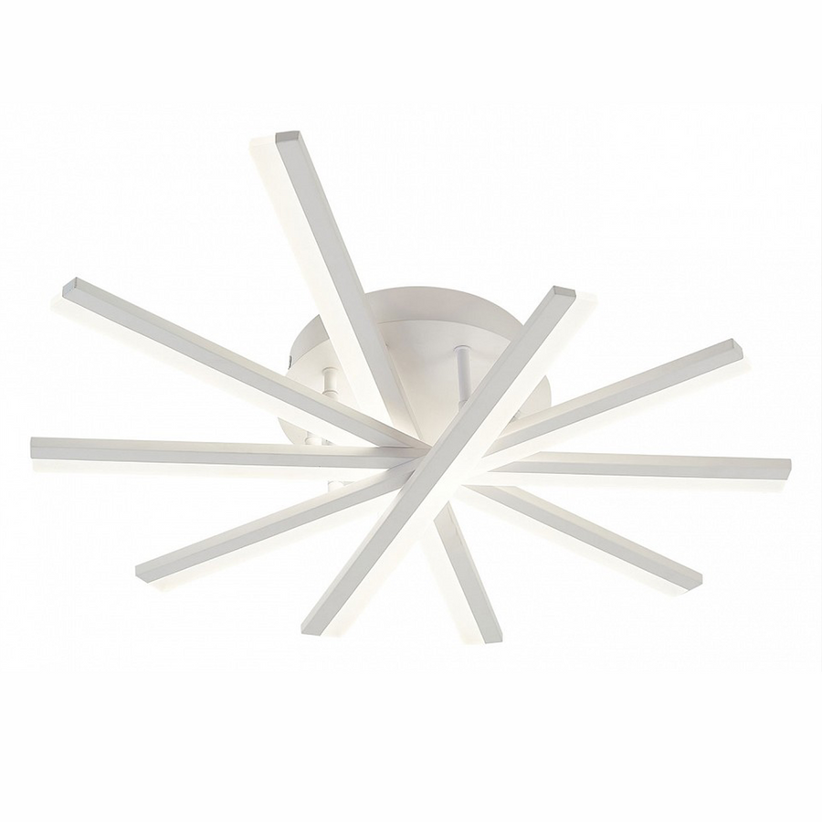 LED luster s diaľkovým ovládaním ZOE, 67W, studené/teplé/neutrálne svetlo, stmievateľné, biela