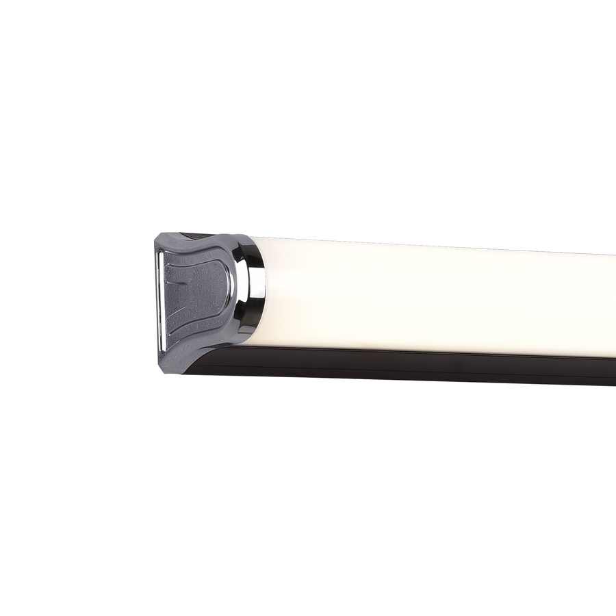 Aplica LED de Baie, GARDA, 16W, liniara, lumina Neutra, Negru