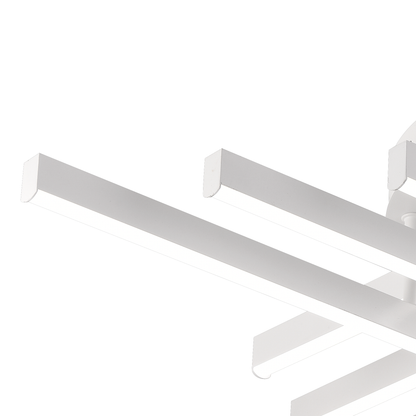 LED luster GIO, 82W, studené/teplé/neutrálne svetlo, biely