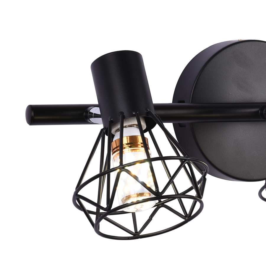 Luster s tienidlom, GRACIE, LC365/3BK, Diamond, 3XE14, Čierny