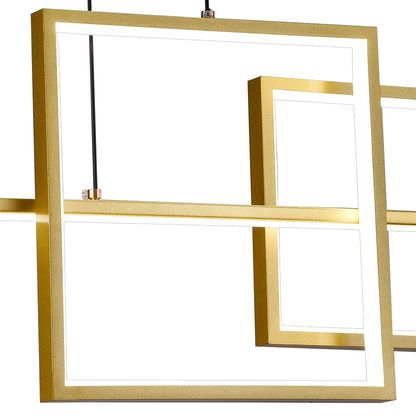 Led Lulus s Denisse 64W Dimabila auriu