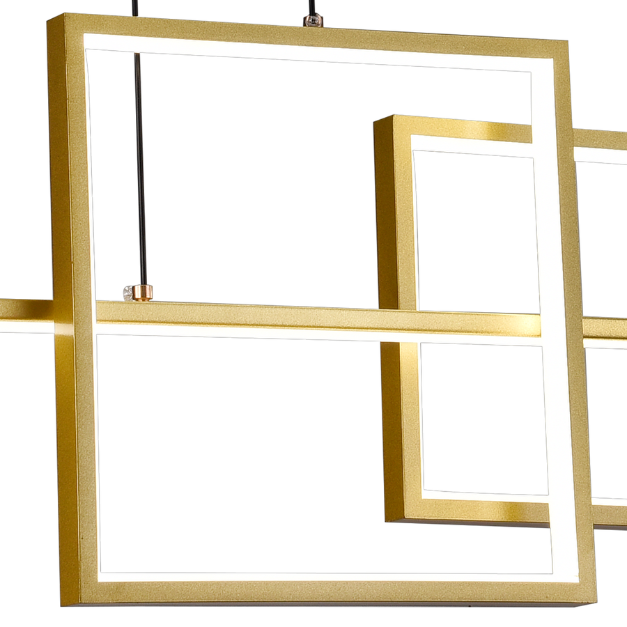 Led Lulus s Denisse 64W Dimabila auriu