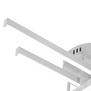 LED luster na diaľkové ovládanie GIO, 54W, 4 prvky, studené/chladné/neutrálne svetlo, stmievateľné, biely