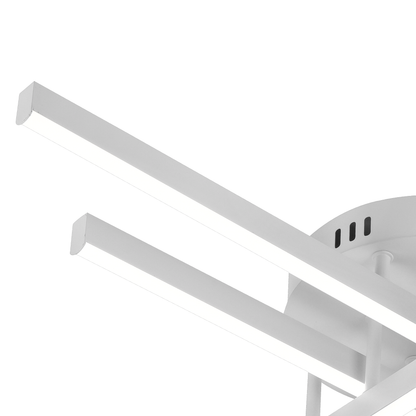 LED luster na diaľkové ovládanie GIO, 54W, 4 prvky, studené/chladné/neutrálne svetlo, stmievateľné, biely