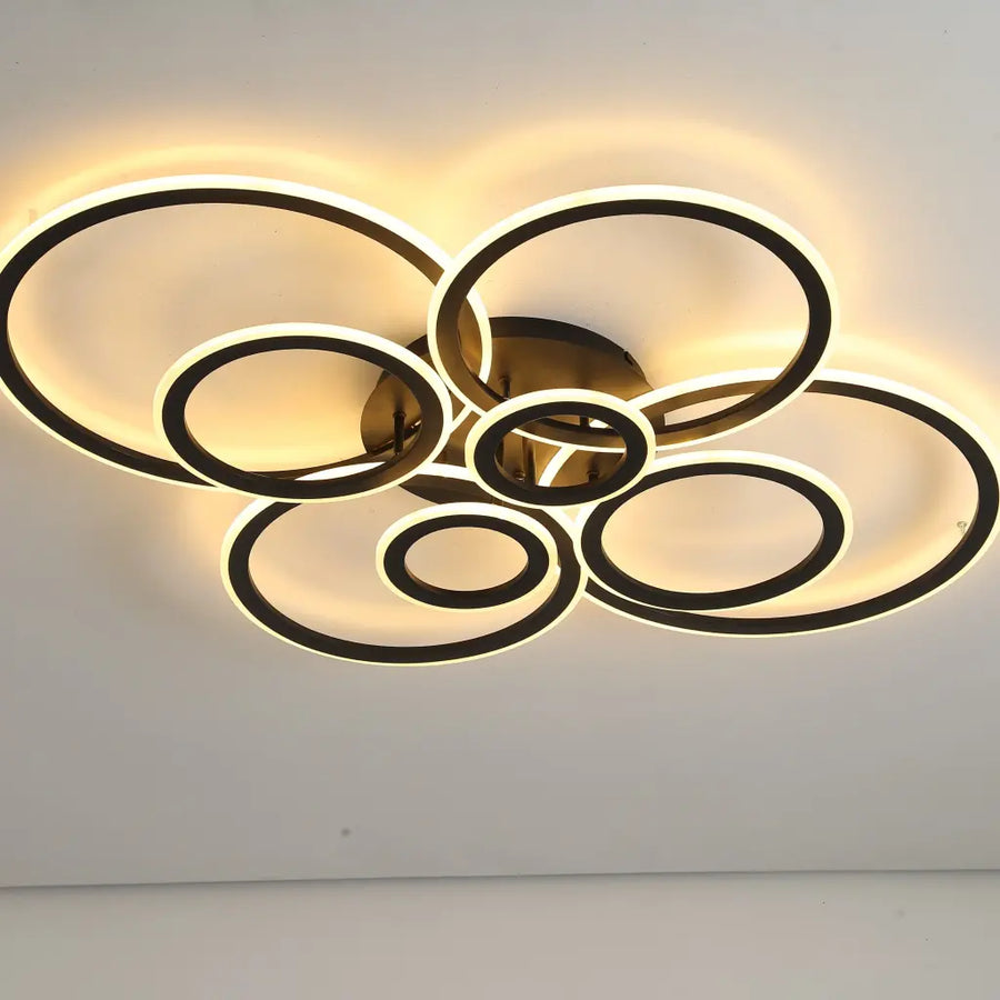 LED lulus s LED LED Betty 130W SMOLNÁ Čierna biela