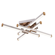 LED luster s diaľkovým ovládaním LT178/4WH, 54W, 4 prvky, studené/teplé/neutrálne svetlo, stmievateľné, biely