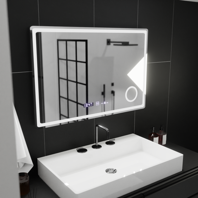 Zrkadlo LED obdĺžnikový 90x60cm Bellezza Riflesso Puro Motionglow Marcello DESMANTICKÉ HODINY