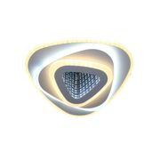 LED luster NEXA Triangle 3D 36W, biely, studené/teplé/neutrálne svetlo