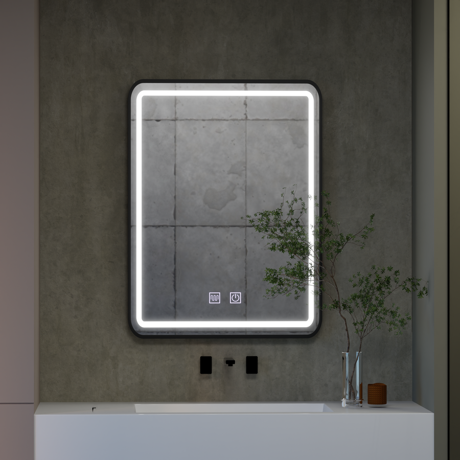 Zrkadlové obdĺžnikové obdĺžniky 45x60cm Taglio Touch System Disfigure