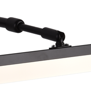 Aplica LED de Baie, MALAWI, 10W, liniara, lumina Neutra, Negru
