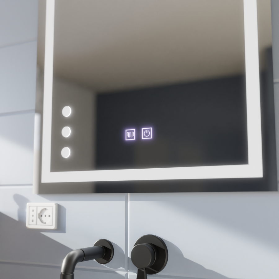 Zrkadlové LED dotyk dotyk infim