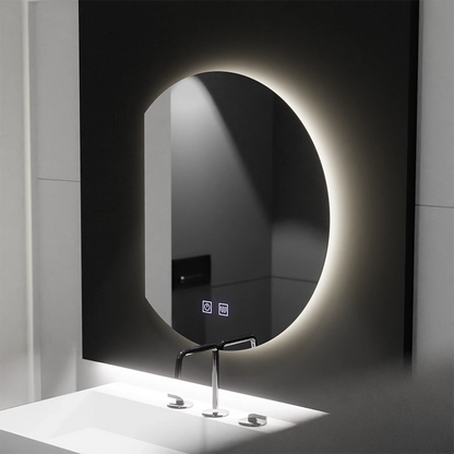 Semiluna LED zrkadlo 54x60, Arcana Touch, Demister System, Stmievateľné