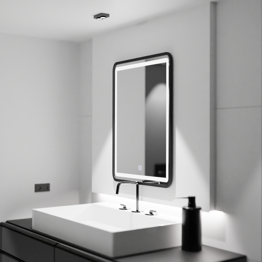 Zrkadlové obdĺžnikové obdĺžniky 60x80cm Ombe Basic Touch