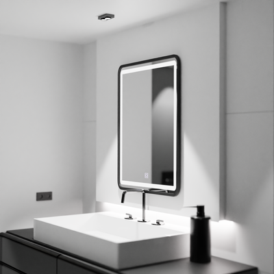 Zrkadlové obdĺžnikové obdĺžniky 60x80cm Ombe Basic Touch