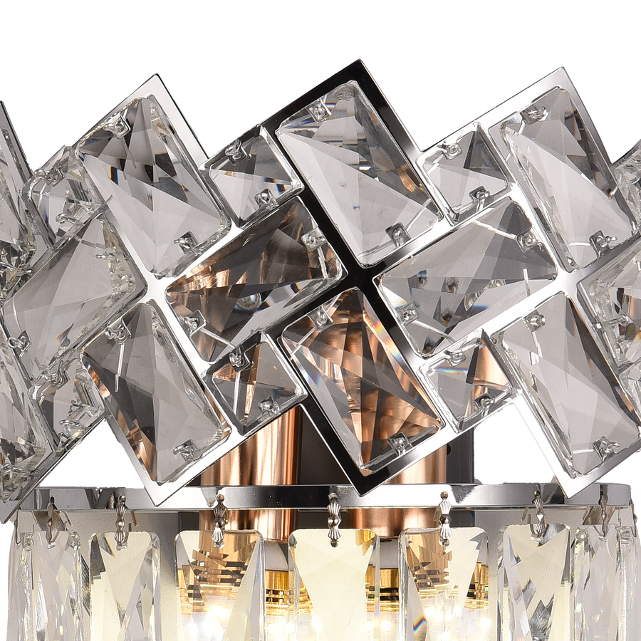 Aplikujte Cristal Windsor, 2x E27, lesklý chróm