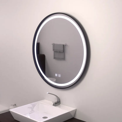 Zrkadlové LED kolo 60 cm Lucea Touch Duffosting System