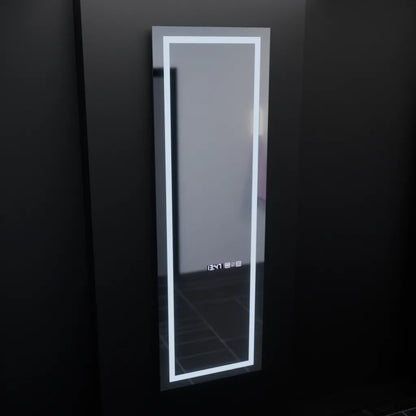 Zrkadlové obdĺžnikové obdĺžnikové 45x140cm Giulia Sensor Radar Marcello Demonant Clock Defosting System