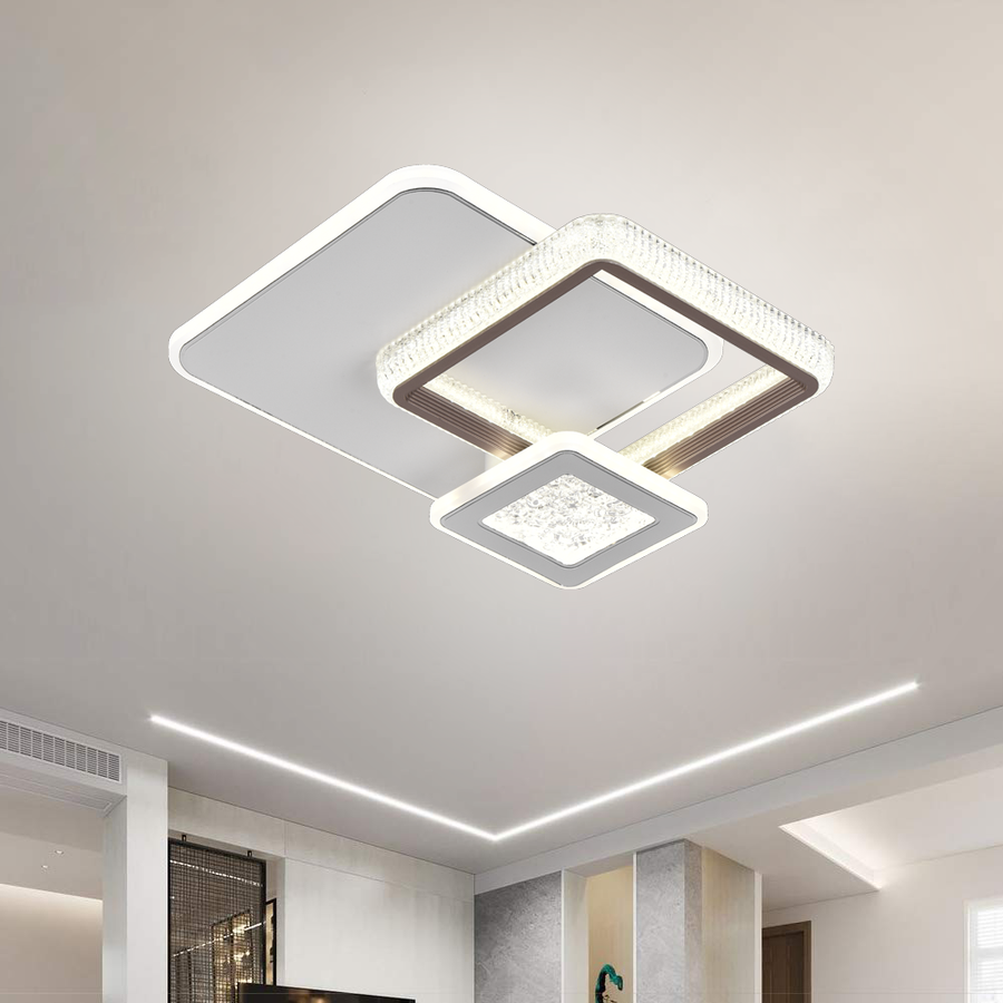 LED LED NYXORA QUAD, 36W, 3 patriarcha, studené/horúce/neutrálne svetlo, čierna