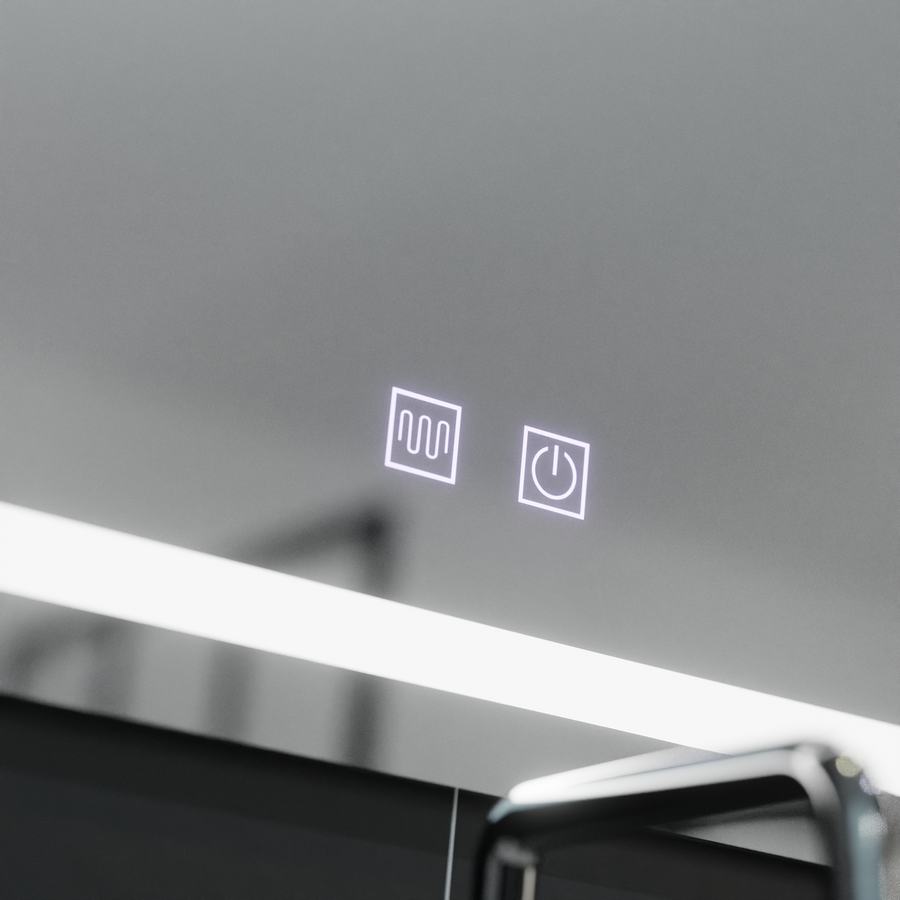 LED zrkadlo Arcata 60x80cm - ARCO Touch SMABLE DEFRITION SYSTÉM