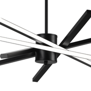 LED luster s diaľkovým ovládaním LT176/5BK, 69W, 5 prvkov, studené/teplé/neutrálne svetlo, stmievateľné, čierne, výškovo nastaviteľné