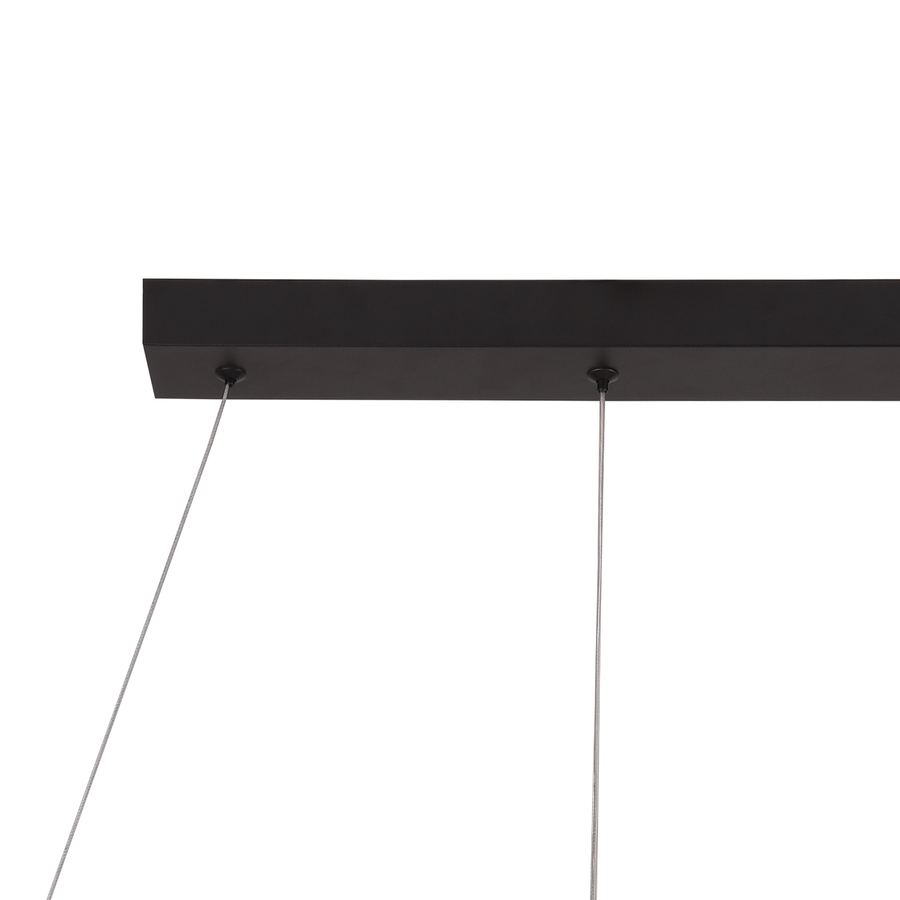 Závesný akrylový LED luster LT761/3GD, svetlo 3000/4000/6000K, biely, nastaviteľná výška