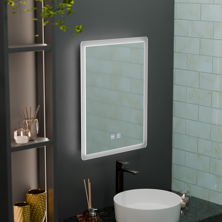 Zrkadlové LED dotyk Alecsidra Defrition System 45x60cm