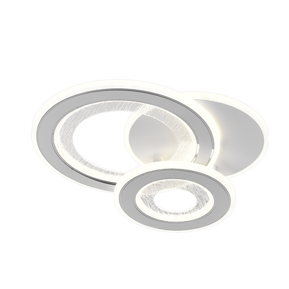 LED LED NYXORA CIRCO, 36W, 3 kruhy, studené/horúce/neutrálne svetlo, biele