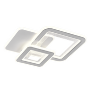 Námestie LED LED, 34 W, 3 štvorce, studené/horúce/neutrálne svetlo, biele