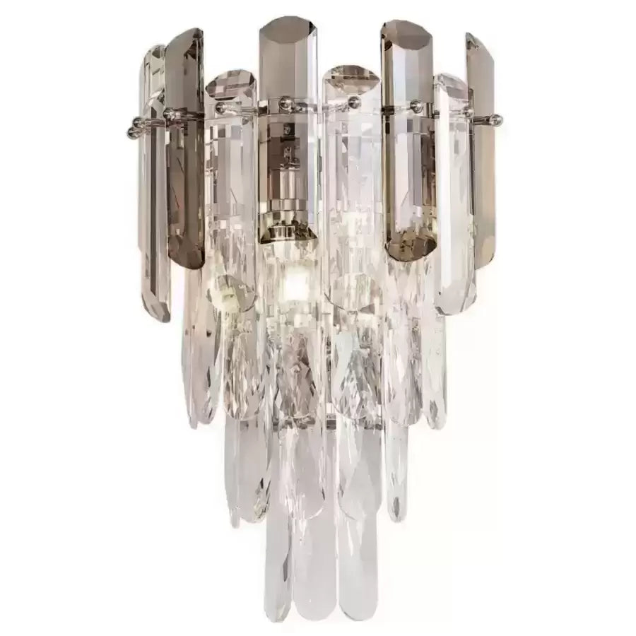 Naneste striebro Crystal Jonathan 2x E27