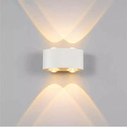 Fantázia aplikuje exteriér a interiér LED, 4 zdroje x 1w, IP65, kovové, biele, 3000K