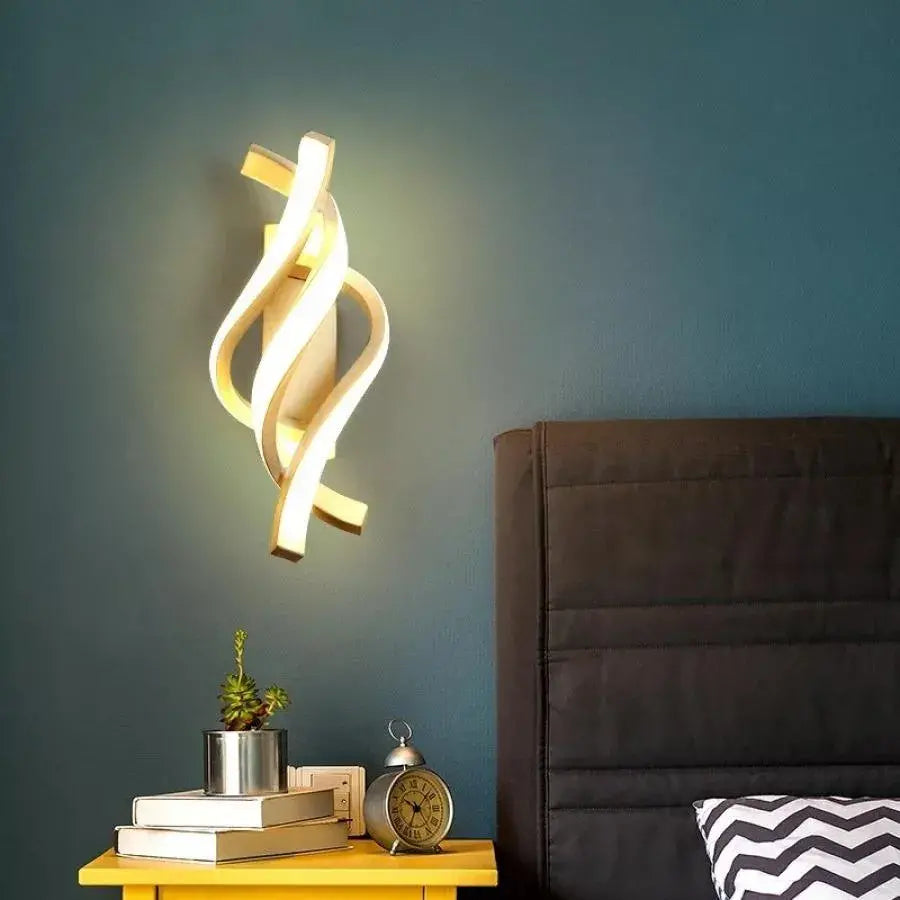 Aplikujte LED Reid 20W Wavy Cold/Hot/Neutrál kovový a biely silikón