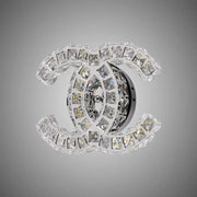 Naneste LED Crystal Yanira 28W, striebro