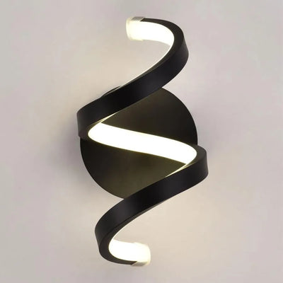 Naneste LED Cygdem 24 W, Silikone and Metal, čierna