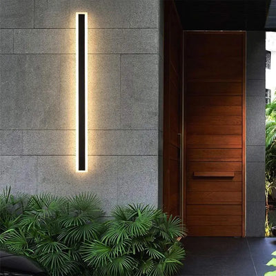 Aplikujte Salma, 12W, IP65 Exteriér LED, kov, čierna