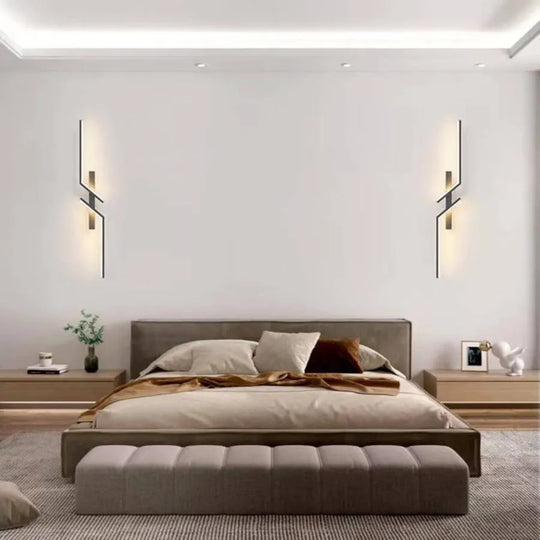 LED nástenné svietidlo Elliana 18W Black White Vnútorné nástenné svietidlo Predvolený názov Alessandro Design