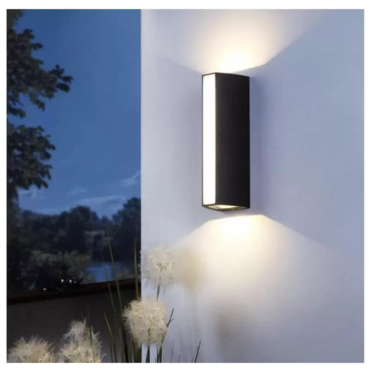 Aplikujte exteriér LED Berfin, 7W, 3000K, čierny, kov