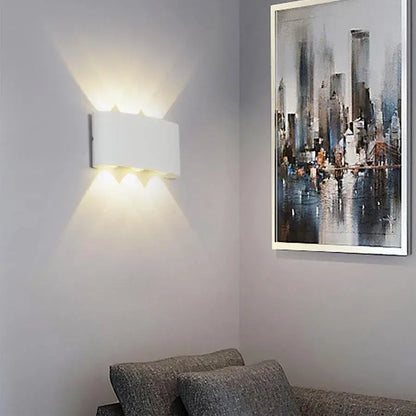 Fantázia aplikuje exteriér a interiér LED, 6 zdrojov x 1w, IP65, kovové, biele, 3000K