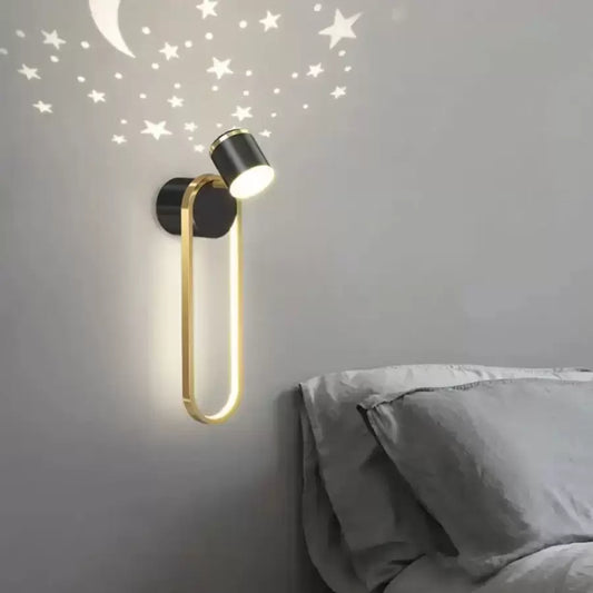 Aplikujte LED Hayden 20W čierne zlato