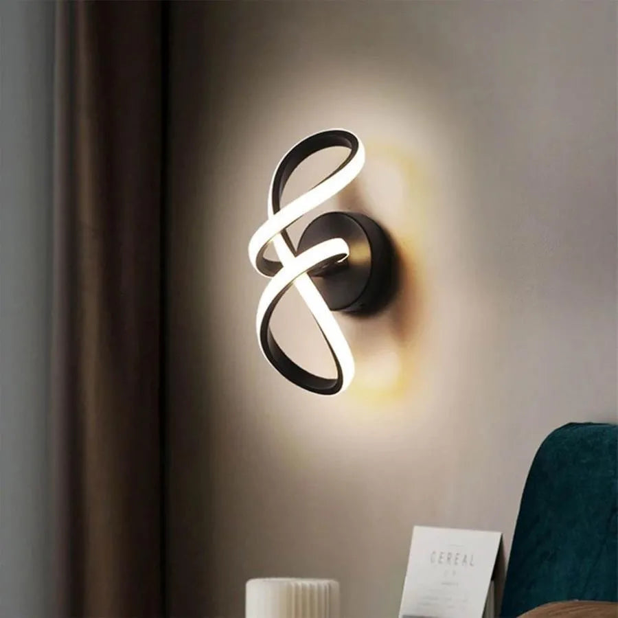 Aplikujte LED Isaura 23W Čierna biela