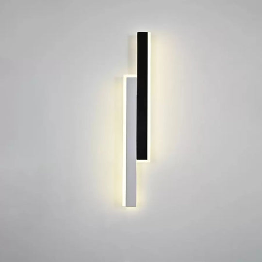 LED Jesse 18W čiernobiela interiérová nástenná lampa Predvolený názov Alessandro Design