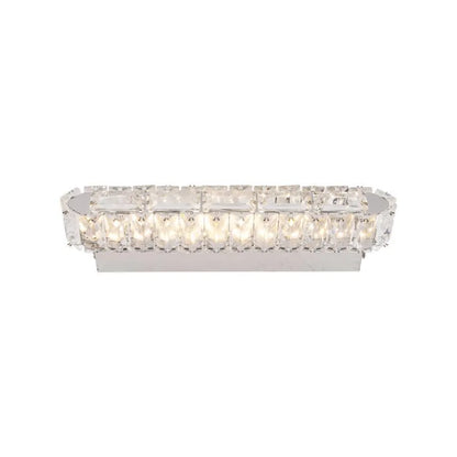 Aplikujte Priscila LED, 5W, krištáľ, lesklý chróm, horúce/studené/neutrálne svetlo