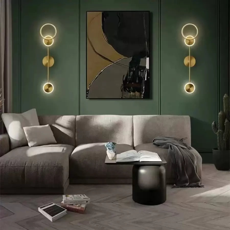 Aplikujte LED Rylan 24 W GOLD