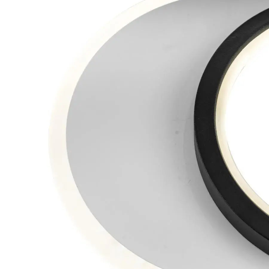 Aplikujte LED Smalon, 11W, čiernobiele, IP.20, Round, 4000K