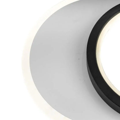 Aplikujte LED Smalon, 11W, čiernobiele, IP.20, Round, 4000K
