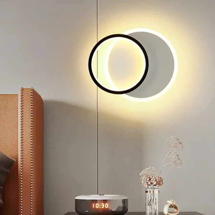 Aplikujte LED Smalon, 11W, čiernobiele, IP.20, Round, 4000K