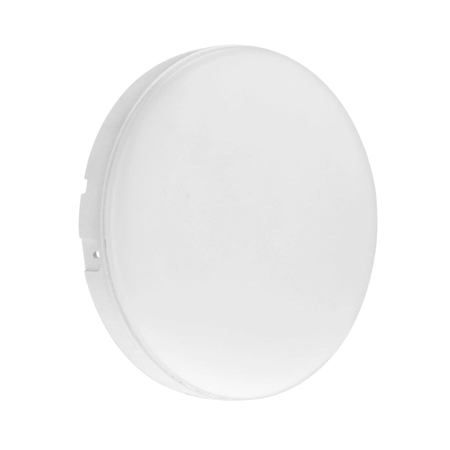 Okrúhle LED stropné svietidlo, 24 W, 17 cm, 6000 K, biely kov – studené svetlo