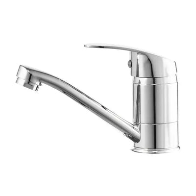 Batéria Washbasin, otočné potrubie, dĺžka 18 cm, keramická kazetka, chróm, vrátane pripojenia