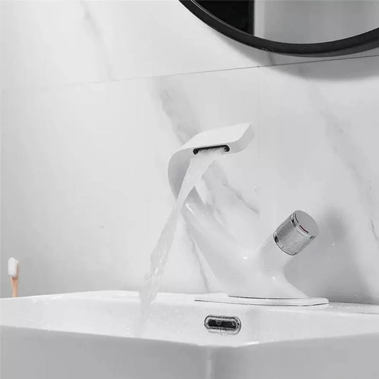 Batéria Washbasin, sanitárna mosadz, biela, OD/2058