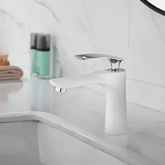 Batéria Washbasin, sanitárna mosadz, biela, OD/2069