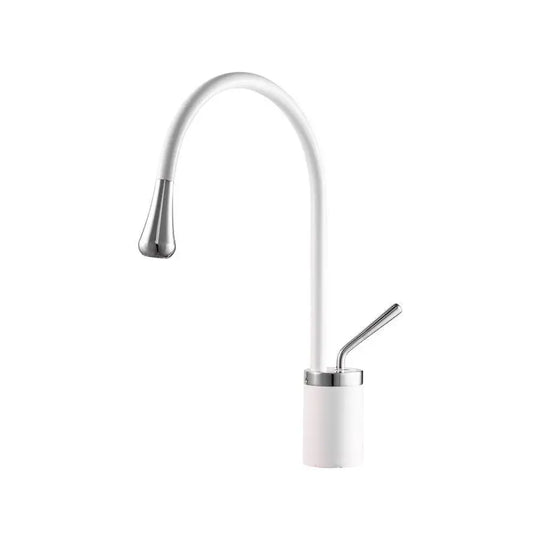 Umývadlová batéria, sanitárna mosadz, biela, WZY/326/B Kúpeľňové batérie Predvolený názov Alessandro Design